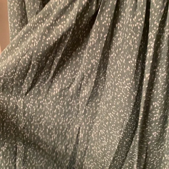 🌺green pattern dress - Picture 6 of 10